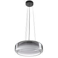 Подвесной светильник 45 см, 24W, 3500K, Citilux SIGNATURE CL247044 LED, черный