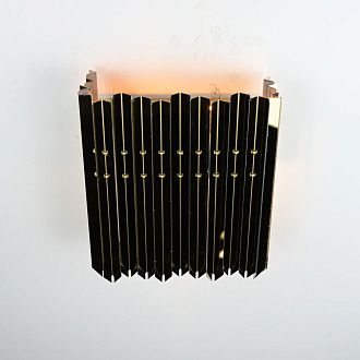 Бра Grace Lightning Facet Wall Lamp *27*29 см, 1*E27*60W, ImperiumLoft 44.290, Золотистый