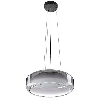 Подвесной светильник 45 см, 24W, 3500K, Citilux SIGNATURE CL247044 LED, черный