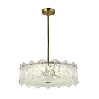 Люстра 50*50*87 см, 6*E14 Gerhort G21135/6BRS+CL, Бронза