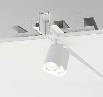 Шинопровод Denkirs 300 см TR2013-WH белый