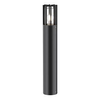 Садово-парковый светильник 12*75 см, 1*E27, 15W, Maytoni BARREL O453FL-01GF серый