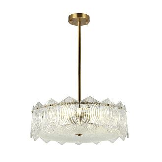 Люстра 50*50*87 см, 6*E14 Gerhort G21135/6BRS+CL, Бронза