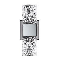 Светодиодный светильник 30 см, 10W, 3000K, Odeon Light RICCI 4365/5WL, полированный хром