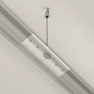 Подвес тросовый 2шт Exility белый 8*2,2*200 см, LED*W TRA034SW-2W Maytoni, Белый