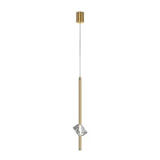 Светильник подвесной ElegantLight DZN-8345 БРОНЗА  D100/H2000/1/G4/6W 24-08 (1шт из 3шт в кор,)