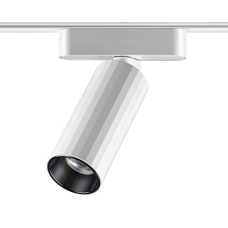 Трековый светильник для низковольтного шинопровода 11,5*5*5 см, LED 12W*3000 К, Novotech Shino Smal, белый, 359259