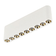 Накладной светильник 18 см, 21W, 3000K, Odeon Light Small 7091/21CL, белый