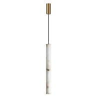 Подвесной светильник 6*150 см, 1 LED*15W, 3000 К, Odeon Light Marbella, латунь 6674/15L