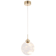 Светильник 15 см, 3W, 3000K, Crystal Lux CIELO SP3W LED GOLD, золото