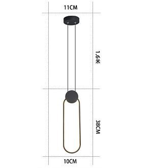 Подвесной светодиодный светильник Inodesign Mitch CB 44.1038