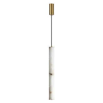 Подвесной светильник 6*150 см, 1 LED*15W, 3000 К, Odeon Light Marbella, латунь 6674/15L