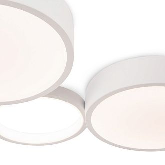 Светильник 50*34*-5 см, *LED*56W, 3000-7000K, Freya Молекула/Molecule FR6080CL-L76W, Белый