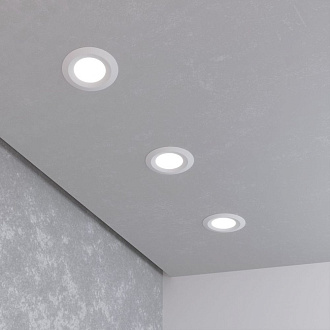 Встраиваемый точечный светильник 110 MR16 белый Elektrostandard, вр 6,5 см