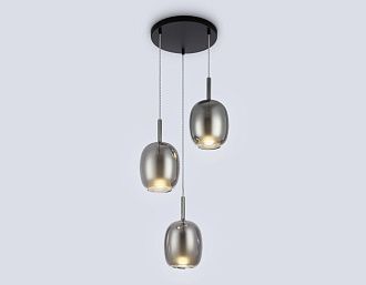 Подвесной светильник **- см, 3*E27*60W, K, Ambrella Light High Light LH11153, черный, белый