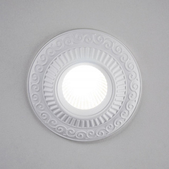 Встраиваемый светильник 10 см, 7W, 3500K Citilux Боска CLD041NW0 белый