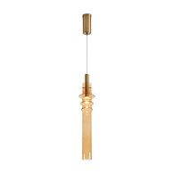 Подвесной светильник *11,5*70-260 см, 1*LED*6W, 3000K, Freya  FR5635PL-L6AM1, Латунь