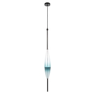 Подвесной светильник 10 см, 1*LED*10W 3000K черный Loft It Venice 10223/A Blue