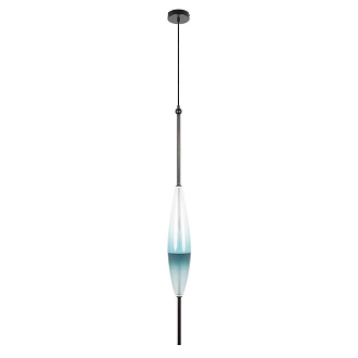 Подвесной светильник 10 см, 1*LED*10W 3000K черный Loft It Venice 10223/A Blue