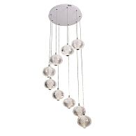 Подвес 58*58*220 см, 9*LED*45W, 3000 - 6500K Gerhort G52103/9WT WCL, Белый