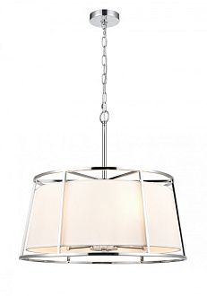 Подвесная люстра Vele Luce Linda VL4243P07, диаметр 60 см, хром