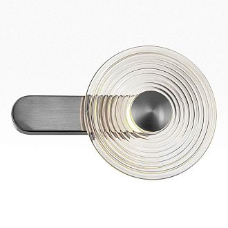 Бра 33 см, 7W, 3000K, Citilux CORTA CL245021, матовый хром