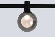 Трековый светильник для гибкой магнитной системы 10 см, 5W, 2700-6500K, Crystal Lux Trace 48V CLT 0.37 004 5W BL SMART, черный