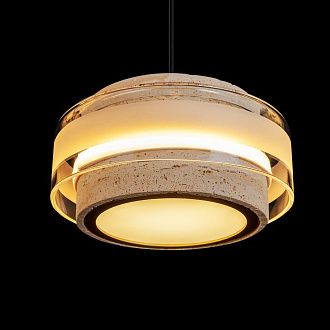 Подвесной светильник 21 см, 7W, 3000K, LOFT IT Colette 10474P/C, латунь