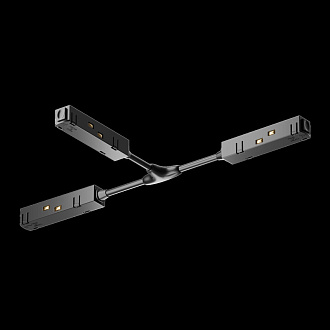 Коннектор питания Т-образный Maytoni Technical Magnetic track system Gravity TRA004CWT-22B черный