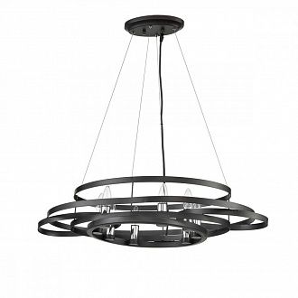 Подвесная люстра Vele Luce Electra VL6146P08, диаметр 81 см, коричневый