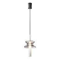 Подвесной светильник 18*53*335 см, 1 G9*28W Sound Wave MOD255PL-01B4 Maytoni, Черный