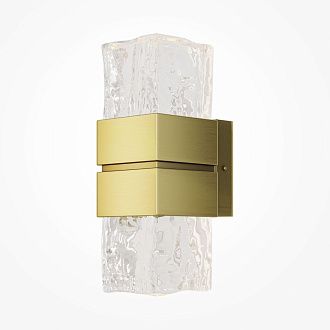 Настенный светильник 23 см, 12W, 3000K, Maytoni MOD505WL-L12BS3K, латунь