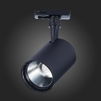 Трековый светильник 12*8 см, 15W, 3000K ST LUCE ST351.436.15.36 Матовый черный