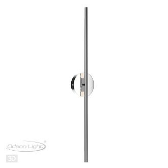 Бра 76 см, 10W, 3000K Odeon Light Fuerte 4323/12WL, хром