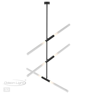 Подвесной светильник Odeon Light Soho 4307/6, черный