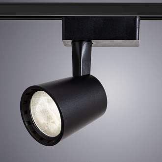 Трековый светильник Arte Lamp Atillo A2315PL-1BK, черный, 13x9x8см, LED, 15W, 4000K, 1350Lm