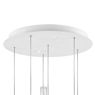 Люстра подвесная *35-160 см, 36W, 3000K, Lightstar Disco 792169, Белый