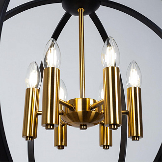 Люстра 50 см Arte Lamp CASTULA  A7013SP-6BK черный