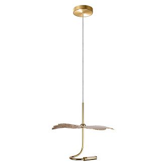 Подвесной светильник 20 см, 3W, 3000K, Loft IT Aronos 10395, золото