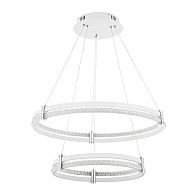 Подвесной светильник 64*64*110 см, LED 165W, 3000 / 6000K, Хром, Белый LED4U 8620-600-400