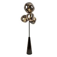 Торшер *56*-175 см, 1*Е27*60W, Modestyle  MS.500.04FL, Жемчужный черный