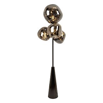 Торшер *56*-175 см, 1*Е27*60W, Modestyle  MS.500.04FL, Жемчужный черный