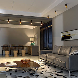 Светильник DLN115 GU10 черный/золото Elektrostandard