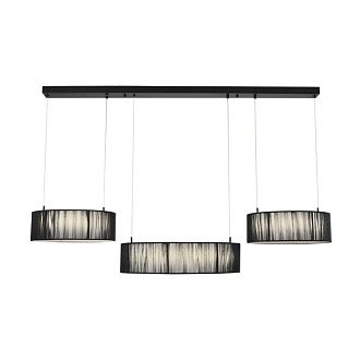 Подвесная люстра 126 см, 70W, 3000-6000K, Lumion Ledio Kava 8371/70L, черный