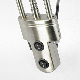 Торшер Lussole LSP-0609, 35*180 см, матовый никель