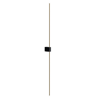Бра 105 см, 12W, 3000К Maytoni Technical Pars C071WL-L12GB3K черный/бронза