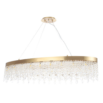 Светильник 120*35 см (овал), Crystal Lux AQUA SP20, латунь