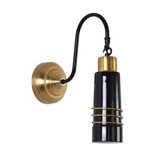 Бра 30 см, Lumion 8361/1W, черный-золото