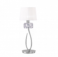 Декоративная настольная лампа Mantra Loewe Chrome 4636 1 X 23w E27 (No Incl)