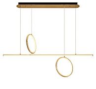 Подвесной светодиодный светильник Inodesign Hoopla Gold 40.1012
